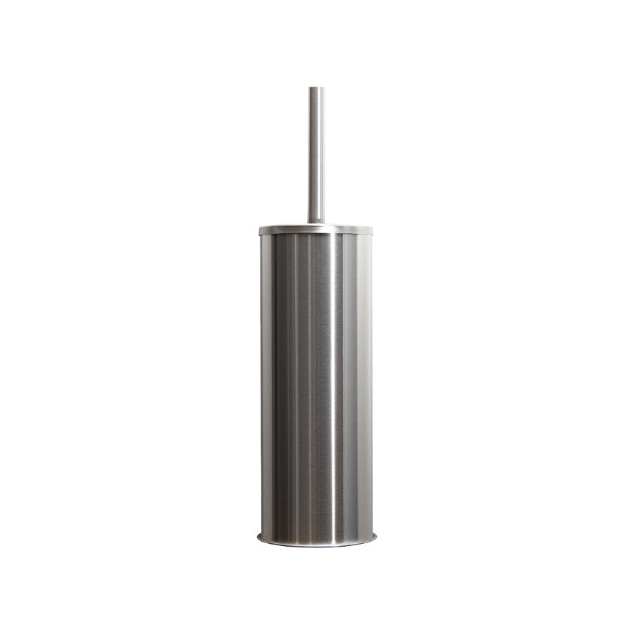 Hospeco Mediclinics stainless steel toilet brush holder with a satin finish for commercial and hotel bathrooms.