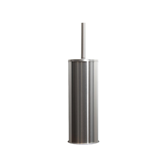 Hospeco Mediclinics stainless steel toilet brush holder with a satin finish for commercial or residential bathrooms.
