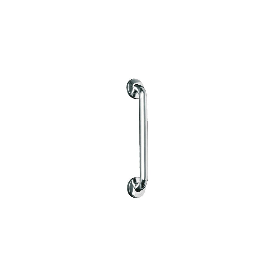 Hospeco Mediclinics 537mm straight stainless steel grab bar with concealed wall brackets for bathroom safety.