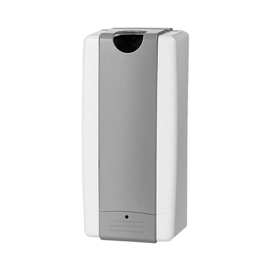 Hospeco MS-280 white and grey wall-mounted scenting diffuser and air purifier for commercial spaces