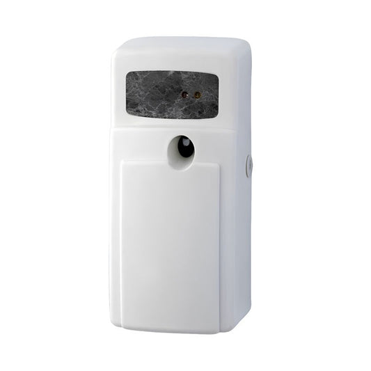 Hospeco AD-240S white ABS plastic sensor-activated air freshener dispenser for aerosol cans