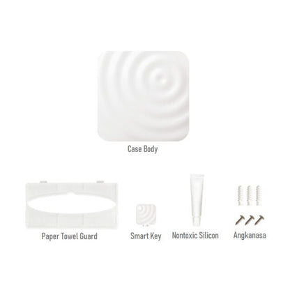 Karim Rachid White Towel Dispenser