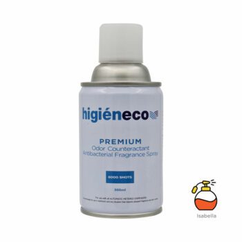 Higieneco Isabella Aerosol Air Freshener Automatic Fragrance Refill, Antibacterial, 300 mL