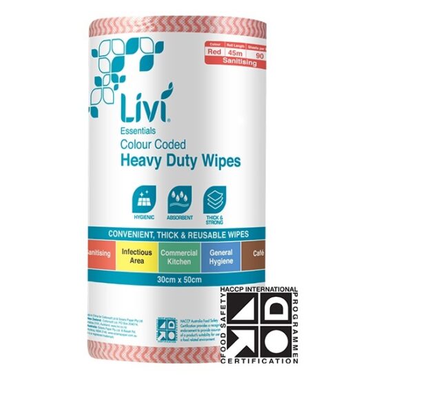 6007_Livi Ess_Red Commercial Wipes_HACCP