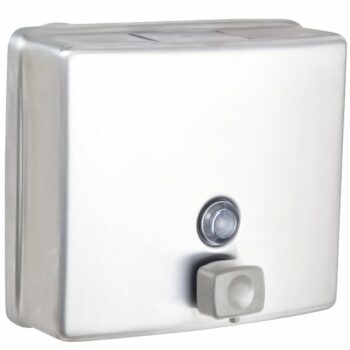 Stainless Steel Square Slim Liquid Soap Dispenser 1.2L