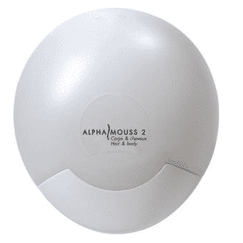 AlphaMouss Dispenser White Ivory, 3-In-1 Gel for Hair, Body, and Hands, 350 mL