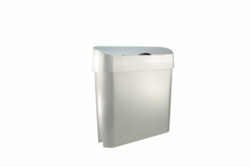 Automatic Sanitary Bin, Silver, 15 L
