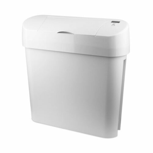 Automatic Sanitary Bin, White, 15 L