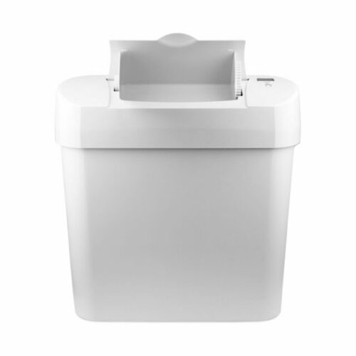 Automatic Sanitary Bin, White, 15 L
