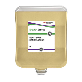 Kresto Citrus Heavy Duty Hand Cleaner with Scrubbers, 4L Cartridge