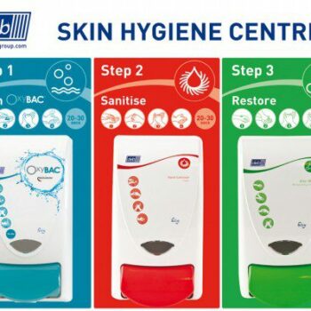 Deb OxyBAC 3-Step Skin Hygiene Centre - Wash, Sanitise and Restore