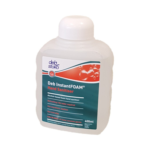 IFS400MLR InstantFOAM® Alcohol-Based Foam Hand Sanitiser Refill 400 mL 600x600