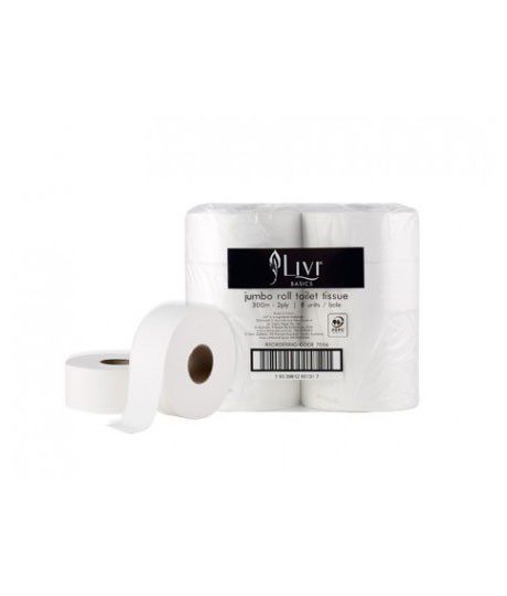 Livi Basics Jumbo Toilet Roll 300 m - 7006