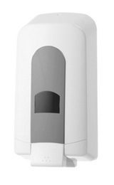 Manual Foam Dispenser, Refillable, White/Grey, 1.3L (SD-MF1-R-WG)