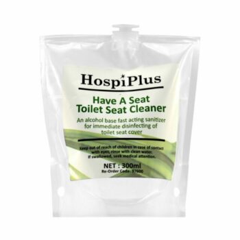 Hospiplus Spray Toilet Seat Sanitiser Refill pouch - Have a Seat