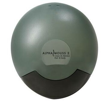 AlphaMouss Dispenser Black, 3-In-1 Gel for Hair, Body, and Hands, 350 mL