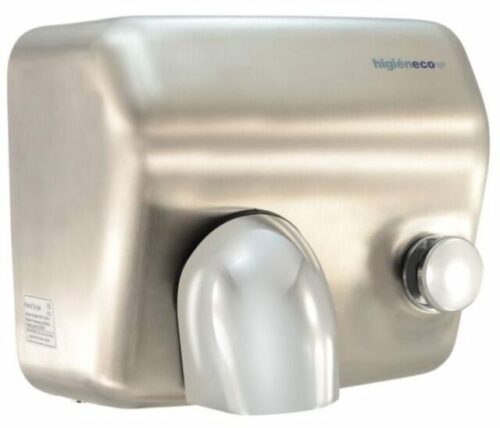 TradeMAX Solid Stainless Steel Auto Conventional Hand/Face/Hair Dryer Bright Chrome Finish