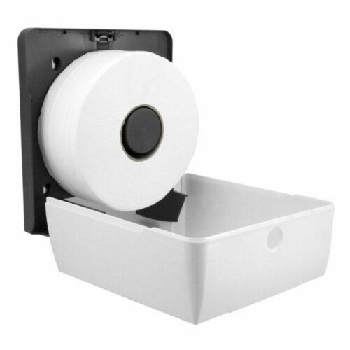 Jumbo Toilet Roll Dispenser + 1 Livi  Jumbo Toilet Roll