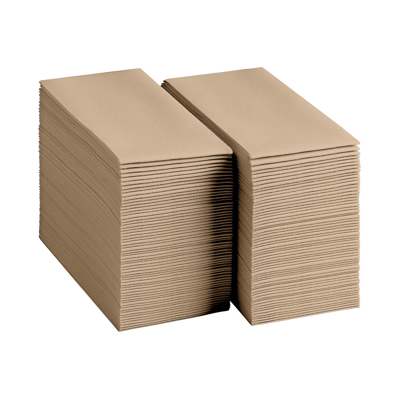 Premium Paper Quilted Napkins, Brown, 1000 Napkins