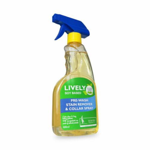 Lively Soy Based Pre-Wash Stain Remover Spray 500 mL
