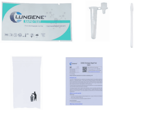 Clungene® Covid-19 Antigen Rapid Test, 5 Kits per Pack
