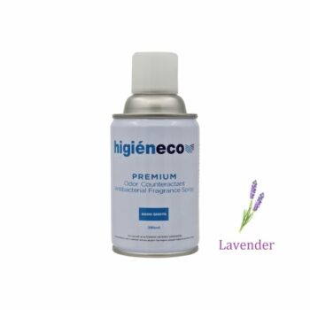 Higieneco Lavender Automatic Aerosol Air Freshener Fragrance Refill, Antibacterial, 300 mL