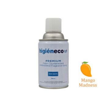 Higieneco Mango Madness Aerosol Air Freshener Automatic Fragrance Refill, Antibacterial, 300 mL