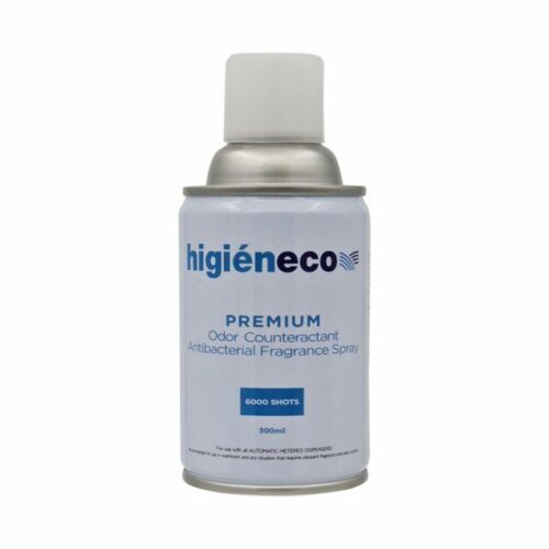 Higieneco Eucalyptus Automatic Aerosol Air Freshener Fragrance Refill, Antibacterial, 300 mL, 6000 Sprays