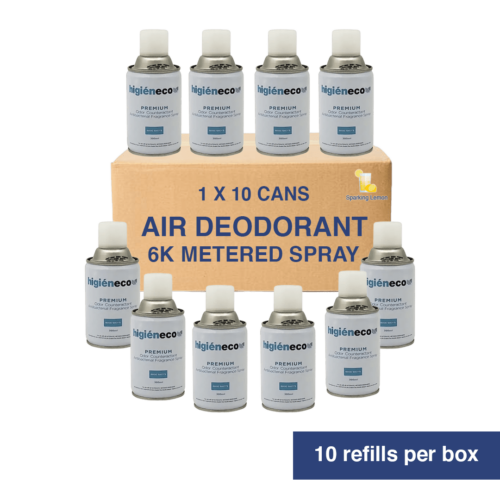 Higieneco Morning Fresh Aerosol Air Freshener Automatic Fragrance Refill, Antibacterial, 300 mL