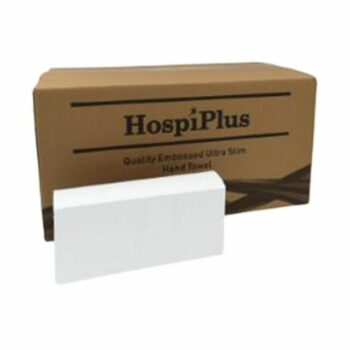 HospiPlus Quality Ultraslim Hand Towel - Soft Absorbent Emboss Paper x 2400 - FSC