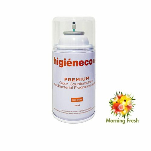 Higieneco Morning Fresh Premium Fragrance Refill, Antibacterial, 280 mL, 3000 Sprays