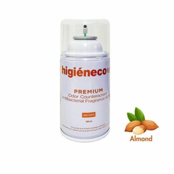Higieneco Almond Premium Fragrance Refill, Antibacterial, 280 mL, 3000 Sprays