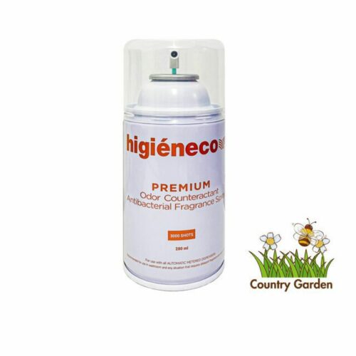 Higieneco Country Garden Premium Fragrance Refill, Antibacterial, 280 mL, 3000 Sprays