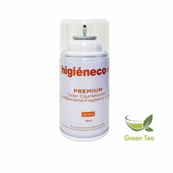 Higieneco Green Tea Premium Fragrance Refill, Antibacterial, 280 mL, 3000 Sprays
