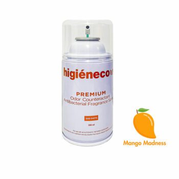 Higieneco Mango Madness Premium Fragrance Refill, Antibacterial, 280 mL, 3000 Sprays