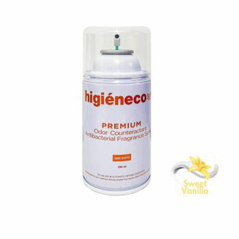 Higieneco Sweet Vanilla Premium Fragrance Refill, Antibacterial, 280 mL, 3000 Sprays