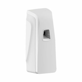 Extra Air Freshener Dispenser, Metered Aerosol, Recycled White Plastic