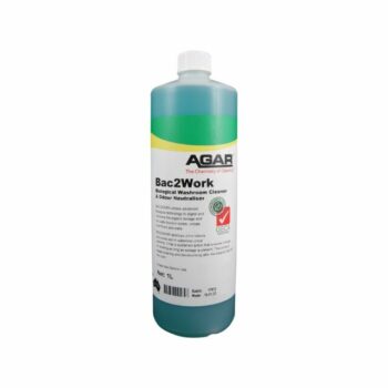 Agar Bac2Work Washroom Cleaner and Odour Neutraliser, 1L