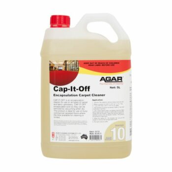 Agar Cap-It-Off Encapsulation Carpet Cleaner, 5L
