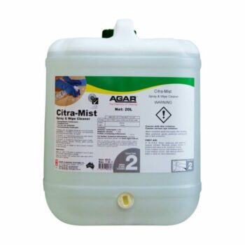 Agar Citra-Mist Spray and Wipe Cleaner, 20L