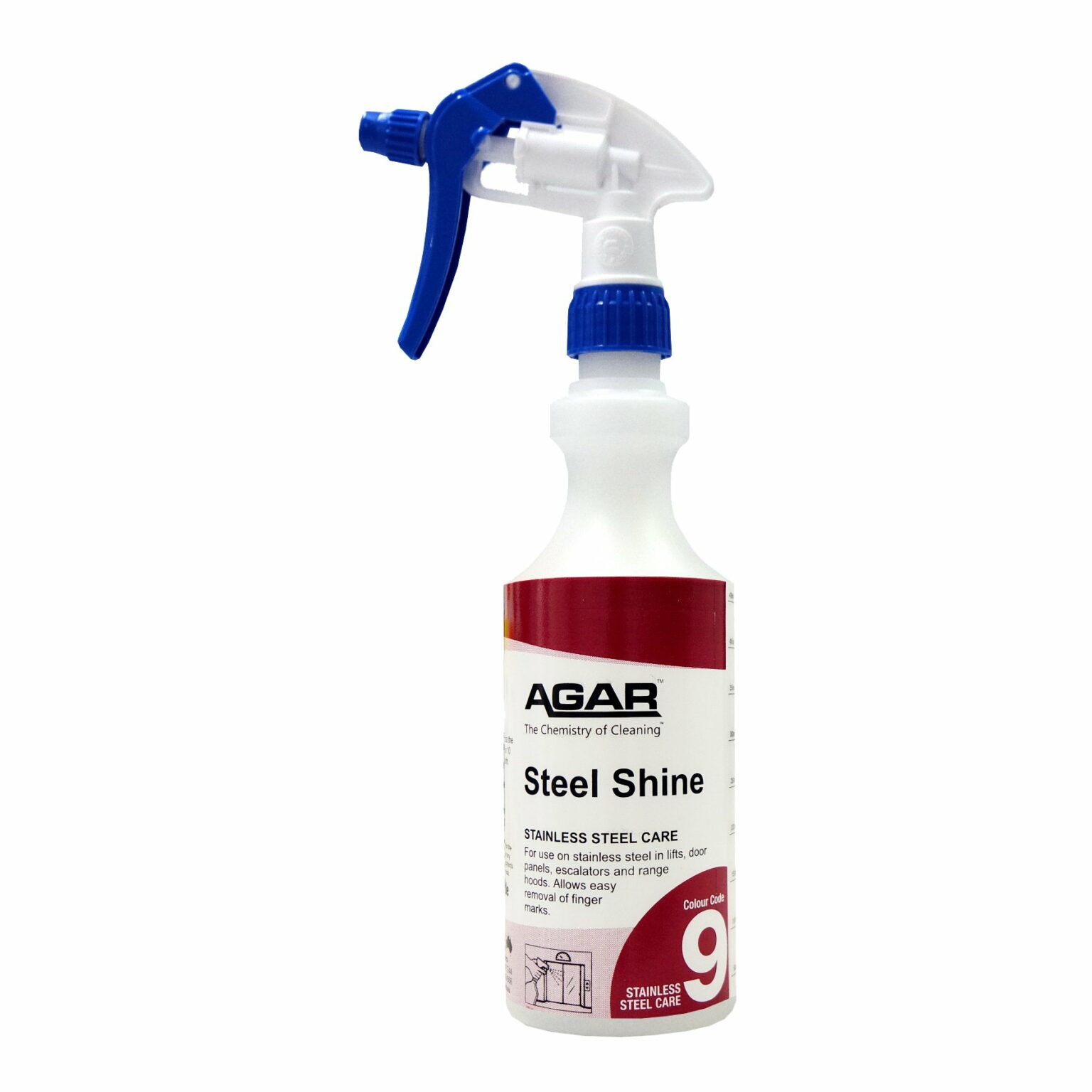 Agar Steel Shine Water-Based Stainless Steel Polish Spray Bottle, 500mL