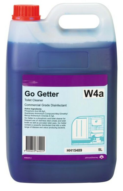Diversey Go Getter Commercial Grade Disinfectant, Toilet Cleaner, 5L