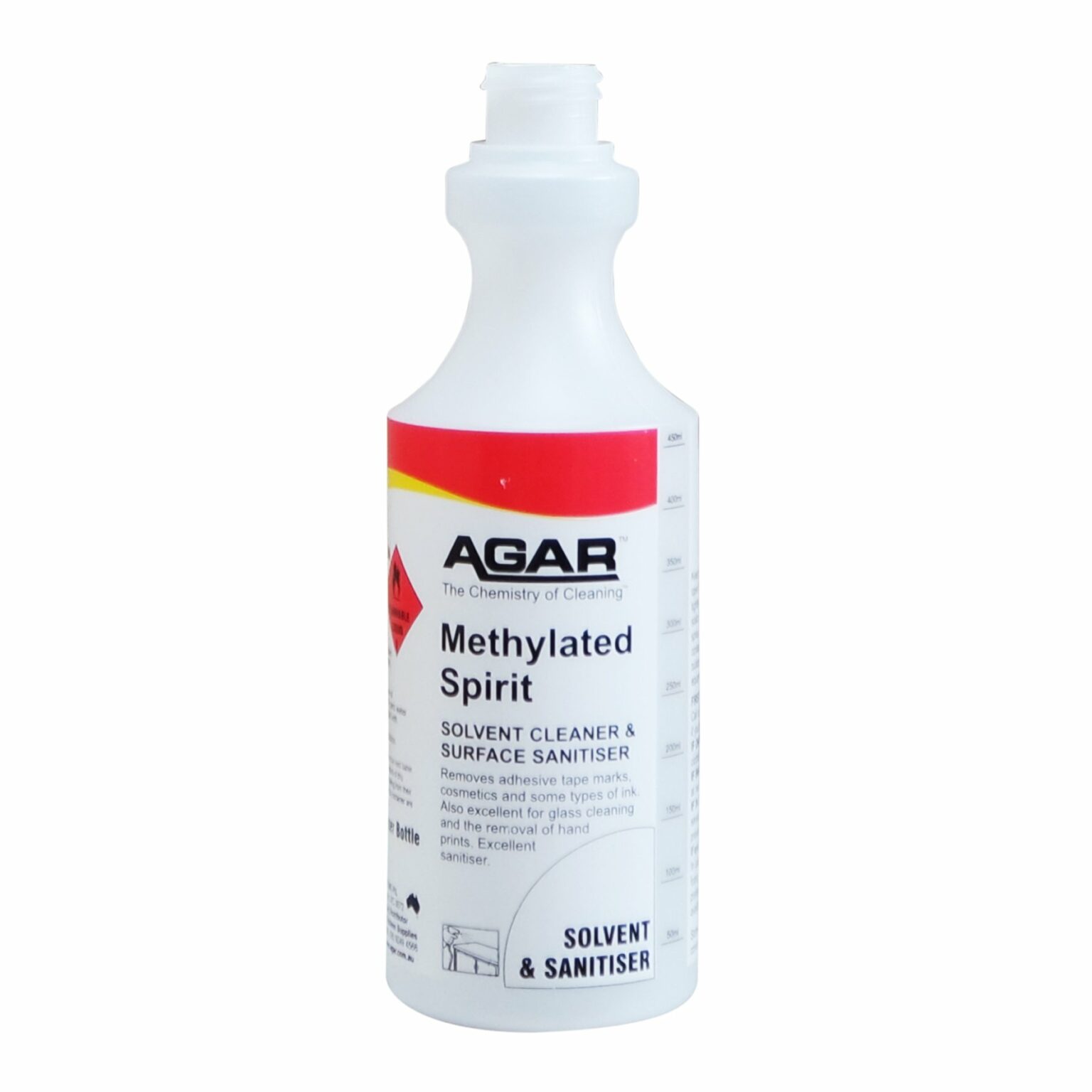 Agar Methylated Spirit Spray Bottle, 500mL