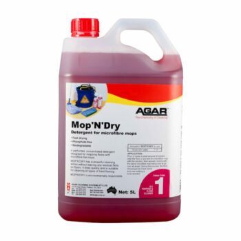 Agar Mop'N'Dry Detergent for Microfibre Mops, 5L