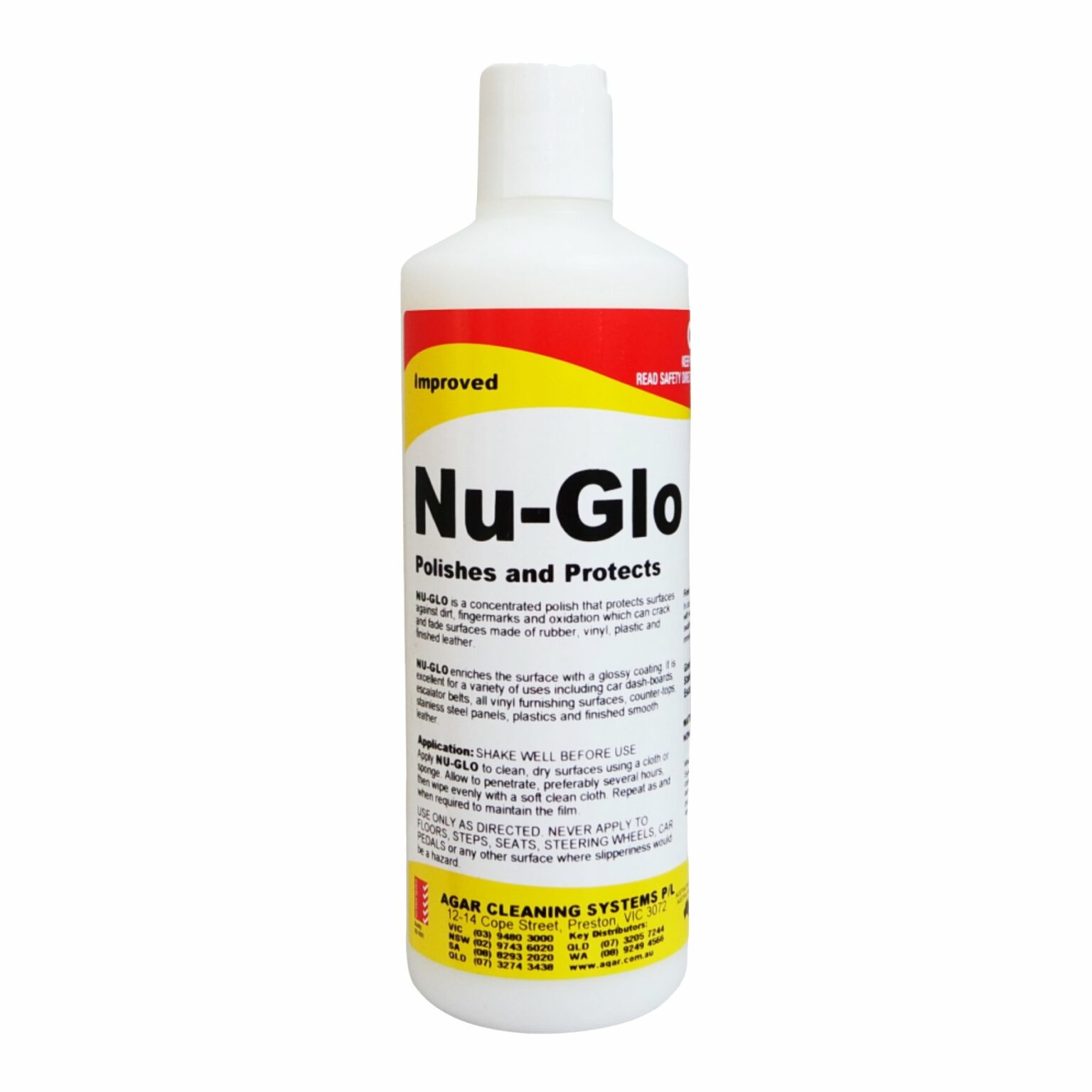 Agar Nu-Glo Polishes and Protects, 500mL