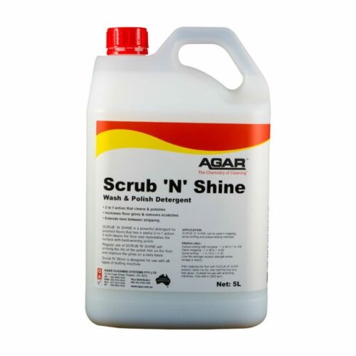 Agar Scrub’N’Shine Wash and polish Detergent, 5L