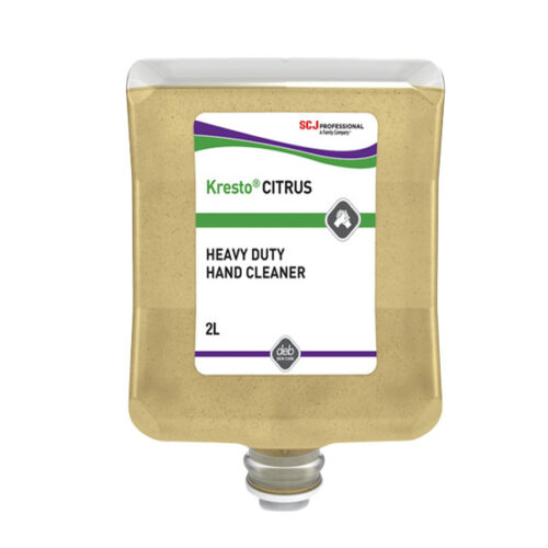 Kresto Citrus Heavy Duty Hand Cleaner with Scrubbers, 2L Cartridge