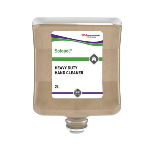 Solopol Solvent-free Heavy Duty Hand Cleansing Paste, Pump Pack, 3.78L