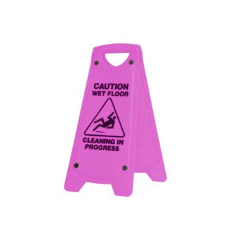 Nonslip A-Frame Caution Sign, Yellow