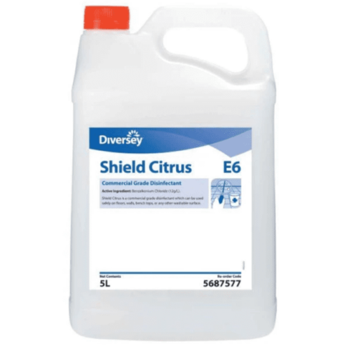 Diversey Shield Citrus Commercial Grade Disinfectant 5L